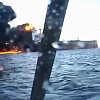 Objavljen video potapanja ruskih tankera u Crnom moru sa besposadnim plovilima