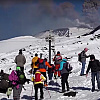 Jedinstveno iskustvo: Turisti skijali na padinama Etne dok je vulkan eruptirao