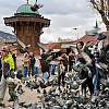 Brojni turisti uprkos hladnoći na ulicama Sarajeva, dan iskoristili za obilazak znamenitosti i fotografisanje