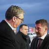 Vučić se sastao s Kordićem na mostarskom aerodromu, pričali o odnosima država i liniji Mostar - Beograd