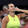 Sabalenka se nakon poraza od Kyrgiosa vratila dominiranju nad teniserkama, slavila je sa 6:0, 6:1