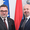 Košarac i Ginkel razgovarali o projektu Južne interkonekcije
