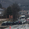 Težak udes u Semizovcu: Sudar tri vozila, dvije osobe povrijeđene, stvorile se ogromne gužve