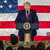 Trump iz baze američkih specijalnih snaga: Zahvaljujući vama Amerika je poštovana, svijet nas se boji