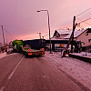 U sudaru kod Dervente učestvovala tri kamiona i autobus, saobraćaj obustavljen