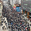 Pogledajte fotografije dronom s današnjih protesta u Sarajevu povodom tramvajske nesreće
