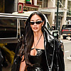 Zavodljivo izdanje Nicole Scherzinger u New Yorku: Uska kožna crna haljina naglasila njen dekolte