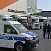 Prijevoznici se okupili i na Graničnom prijelazu Gradiška, ali MUP RS-a ne dozvoljava blokade