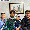Miron Muslić stigao u svoj Bihać, pauzu je iskoristio da posjeti porodicu
