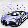 Bugatti W16 Mistral Caroline je unikatno umjetničko djelo
