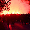 Korteo BH Fanaticosa je spektakularan! Zajedno su uz pjesme i baklje krenuli ka stadionu