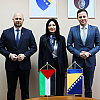Uk i Okerić upriličili prijem za ambasadoricu Palestine: "O Gazi se govori kroz prizmu ljudskog dostojanstva"