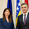 Plenković podržao kandidaturu Darijane Filipović: "Ona jedina ima realne šanse za pobjedu na izborima"