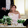Melania Trump zasjenila sve na večeri u Bijeloj kući: Elegantna Dior haljina i duge rukavice