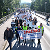 Počeo protest sindikalaca iz cijele FBiH: "Spasimo željezaru, radna mjesta i temelj naše industrije"