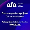 Adriatic Film & TV Awards: Otvorene prijave za AFA nagrade 2026