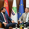 Nermin Muzur u zvaničnoj posjeti Bošnjačkom nacionalnom vijeću u Novom Pazaru: Najavljen sporazum o saradnji