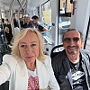 Željko Bebek se sa suprugom provozao tramvajem u Sarajevu: "Malo tramvajem, malo uspomenama"