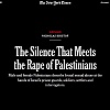 New York Times objavio stravična svjedočanstva o silovanjima Palestinaca u izraelskim zatvorima
