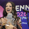 Bugarska priredila veliki doček Dari na aerodromu u Sofiji nakon prve pobjede zemlje na Eurosongu