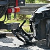 Sarajevo: Saobraćajna nesreća na izlazu iz kružnog toka u Hrasnom, sudarili se automobil i kamion