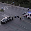 Motociklista povrijeđen u saobraćajnoj nesreći u Tuzli