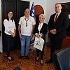 Sudije Vrhovnog suda FBiH s pripadnicima Sudske policije FBiH u akciji pošumljavanja "Boranka"