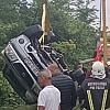 Tuzla: Automobil sletio s ceste prema UKC-u, jedna osoba povrijeđena