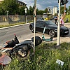 Sarajevo: U saobraćajnoj nesreći kod Suda BiH učestvovali automobil i motocikl, povrijeđene dvije osobe