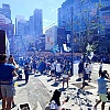 A tek je "zagrijavanje": Pogledajte navijanje i atmosferu koju prave navijači BiH u Torontu