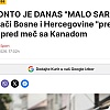 Mediji u Srbiji o atmosferi u Kanadi: Toronto je danas "Malo Sarajevo"