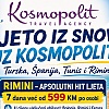 Ljeto iz snova uz agenciju Kosmopolit: Turska, Španija, Tunis i Rimini po najpovoljnijim cijenama na tržištu