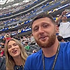 Nurkić bodrio reprezentaciju sa suprugom Eminom, skupa su pjevali "Ljiljane"