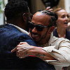 Lewis Hamilton i Colman Domingo u prvom redu na reviji Ralph Laurena u Milanu