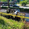 Sarajevo: Teška saobraćajna nesreća na Otoci, vozilo se prevrnulo i završilo na pješačkoj stazi