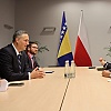 Bećirović se sastao s Donaldom Tuskom: EU i NATO put BiH blokiraju čelnici RS-a