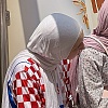 Djevojka s hidžabom fotografisana u Sarajevu u dresu Hrvatske: Sport je simbol zajedništva