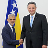 Gradonačelnik Londona Sadiq Khan došao u Sarajevo, u Predsjedništvu BiH razgovarao s Bećirovićem