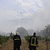 Požar na brdu Radovići sjeverno od Mostara: U gašenju učestvuju i dva Air Tractora