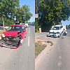 Sarajevo: Sudar dva automobila na Dobrinji, jedno od vozila udarilo u stub