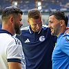 Kolašinac se vratio u Gelsenkirchen, uoči utakmice se susreo sa Džekom, Katićem i Muslićem