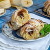 Napravite ukusno lisnato tijesto s bananama i čokoladom: Jednostavan desert gotov za 20 minuta