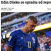 Kako su regionalni mediji reagovali na oproštaj Džeke od dresa Zmajeva: "Dijamant rastužio cijelu BiH"